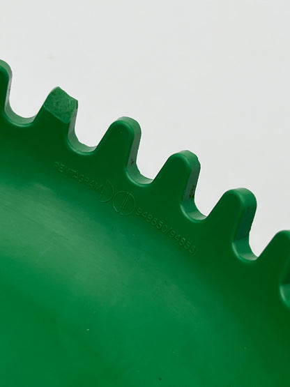 Cendrier 'Clam' mélamine vert, Pentagram, Italy 70s