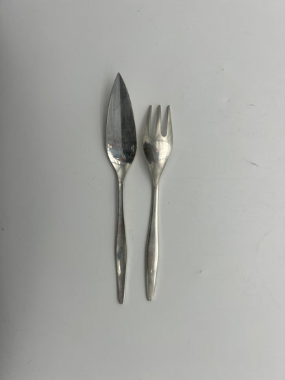 Couverts à poisson, Duo, Tapio Wirkkala, Christofle