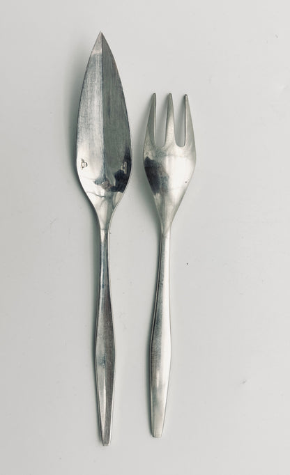 Couverts à poisson, Duo, Tapio Wirkkala, Christofle