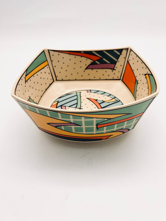 Petit saladier Memphis Design, Dorothy Hafner, Rosenthal, 80s