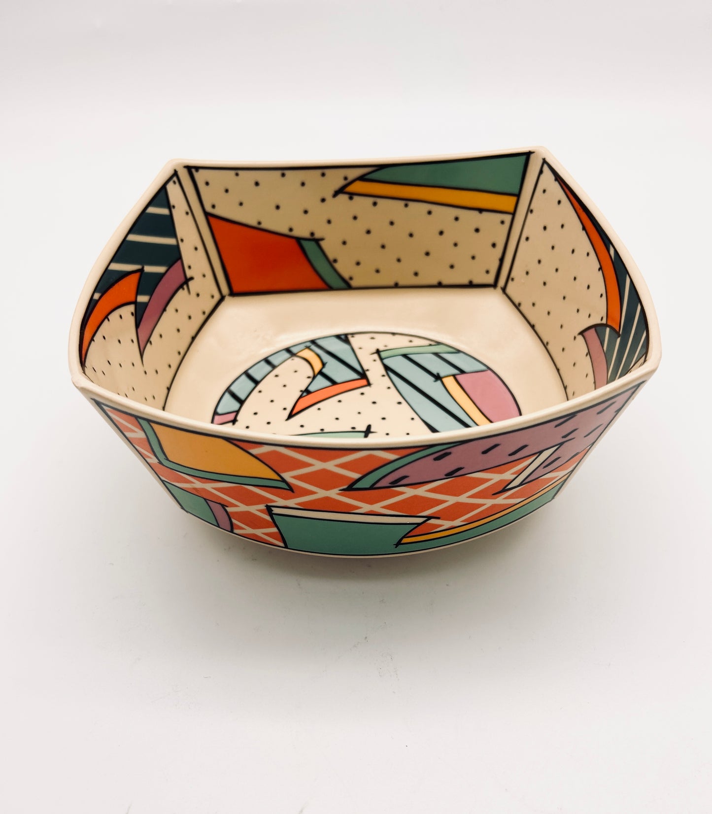 Petit saladier Memphis Design, Dorothy Hafner, Rosenthal, 80s