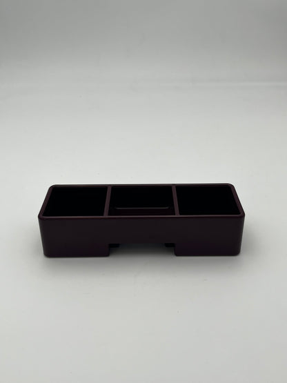 Organiseur de bureau prune, Olivetti Synthesis par Ettore Sottsass, 1971