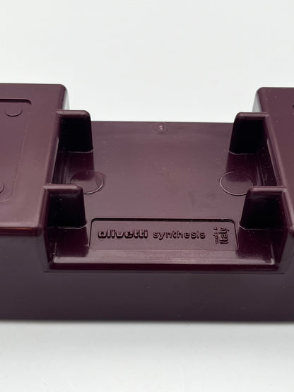 Organiseur de bureau prune, Olivetti Synthesis par Ettore Sottsass, 1971