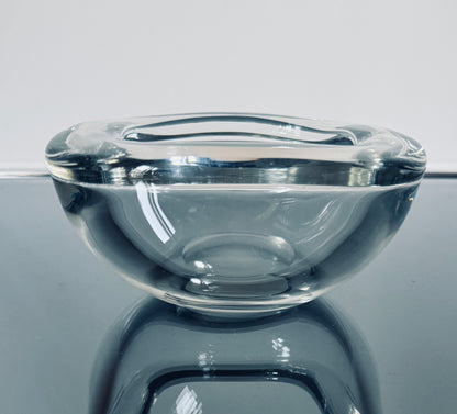 Cendrier verre de murano, Barbini, Italie, 70s