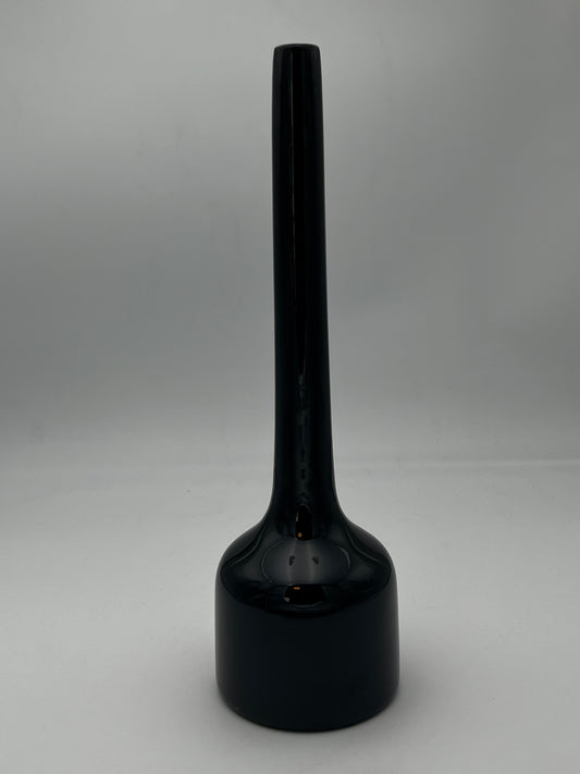 Vase Noir, soliflore, Céramique Linéa Dueffe, Italie, 70s