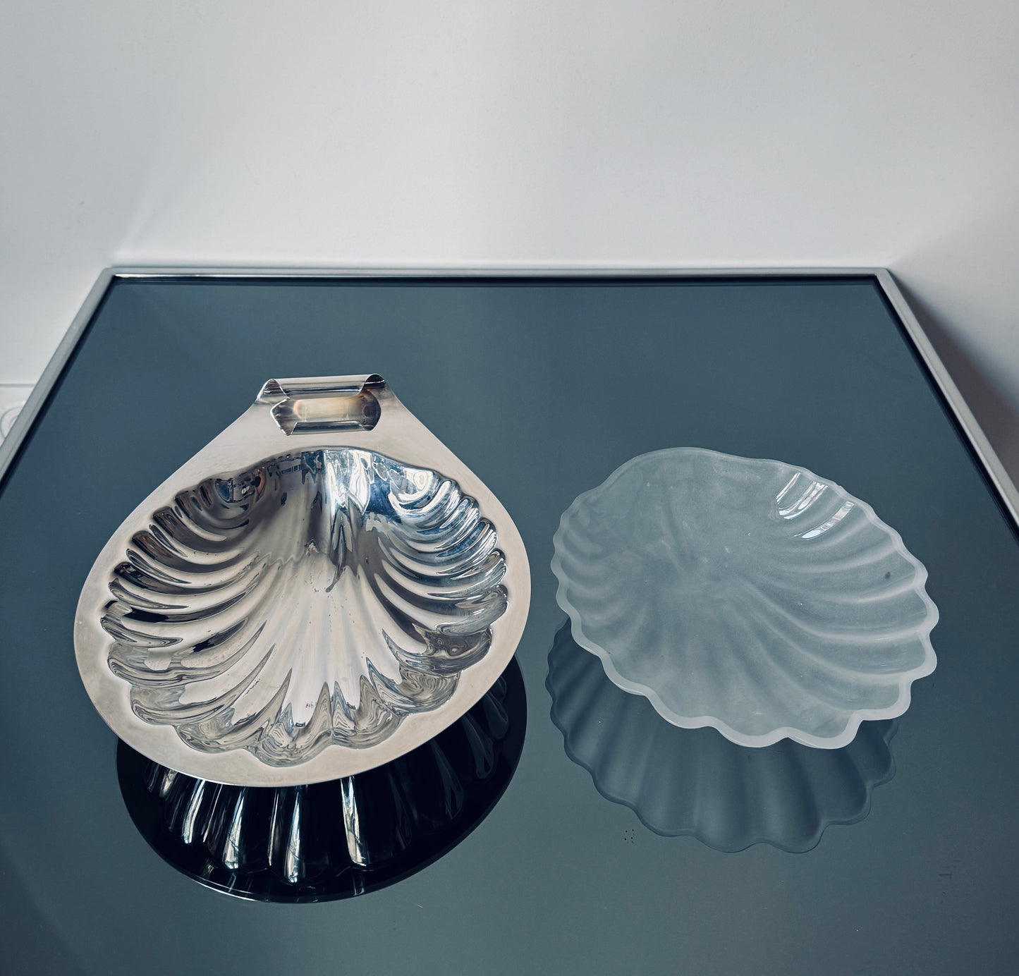Centre de table coquille Lino Sabattini, Italie, 70s