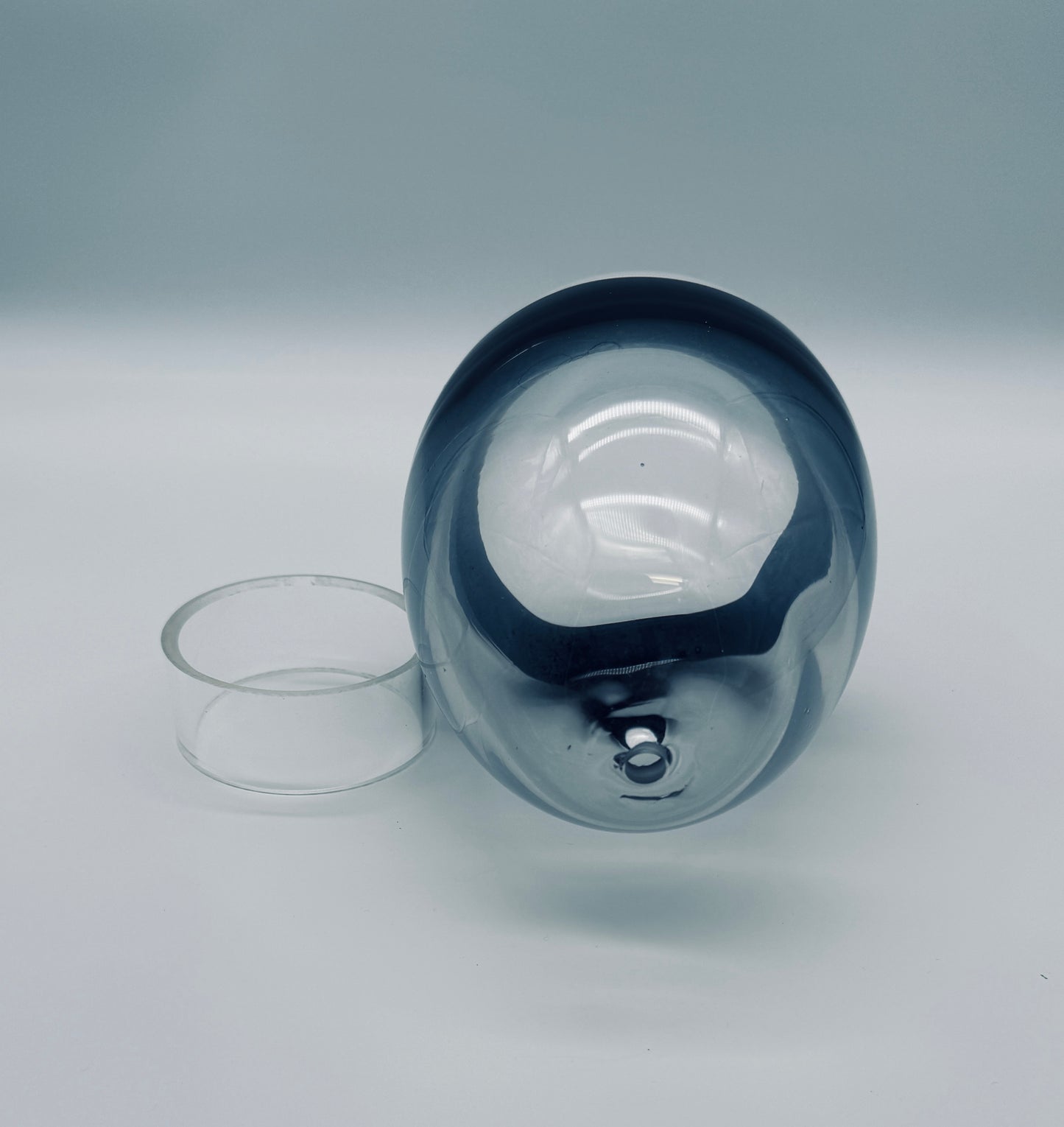 Oeuf en verre de murano, Venini, Pierre Cardin, Italie, 60s