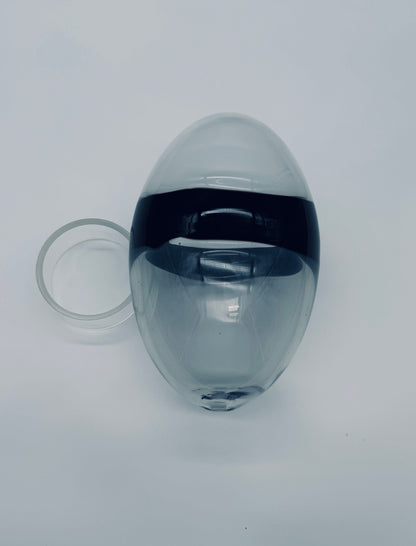 Oeuf en verre de murano, Venini, Pierre Cardin, Italie, 60s