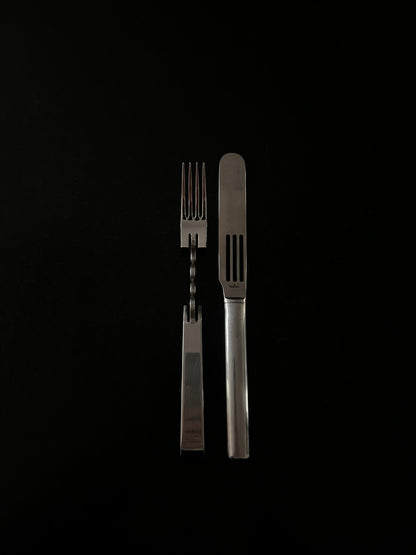 Couverts "Scupltura", Lino Sabattini, Rosenthal, 80s