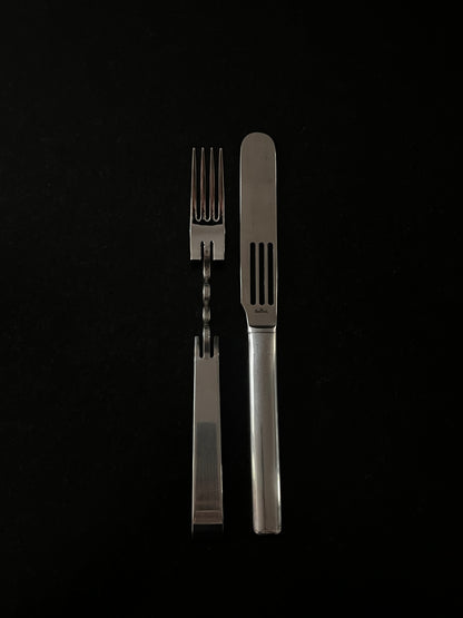 Couverts "Scupltura", Lino Sabattini, Rosenthal, 80s