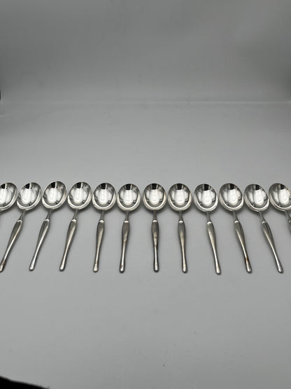 Ensemble de cuillères et fourchettes, 'DUO' Christofle, Tapio Wirkkala, France, 70s