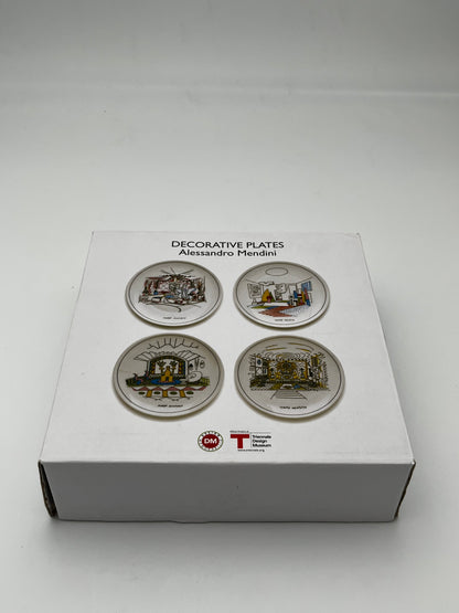 Assiettes de collection, Alessandro Mendini pour le Triennale Design Museum, Italie, 2014