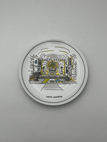 Assiettes de collection, Alessandro Mendini pour le Triennale Design Museum, Italie, 2014