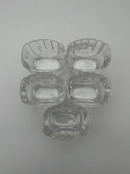 Verres à whisky rocks ,cristal Arnolfo di Cambio, Laura Griziotti, Italie, 80s