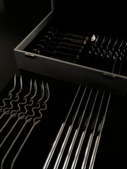 Couverts "Scupltura", Lino Sabattini, Rosenthal, 80s