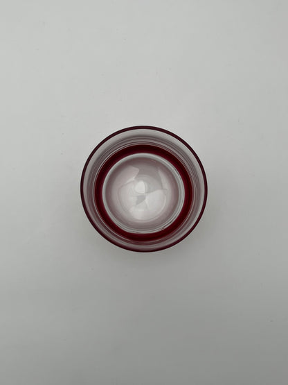 Verres à Whisky, verre de murano, 'Ambrosia' Salviati, Italie, 70s