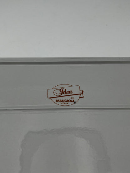 Ensemble en céramique graphique memphis, 'Idea' Mancioli, 80s