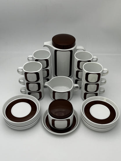 Set Café Rosenthal, Wolf Karnagel, Studio-Linie, Germany, 70s