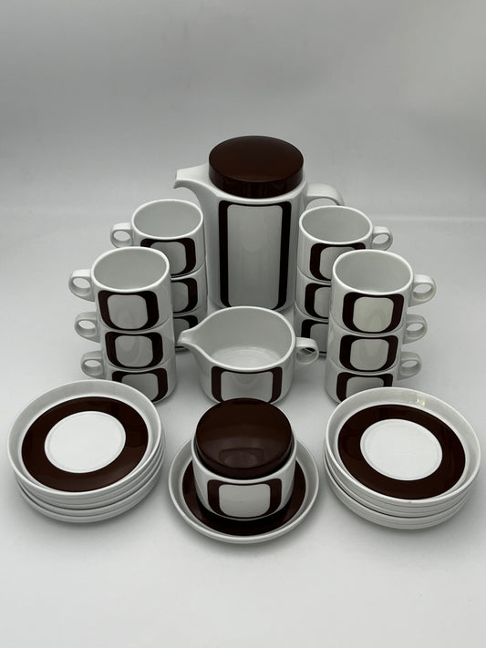 Set Café Rosenthal, Wolf Karnagel, Studio-Linie, Germany, 70s