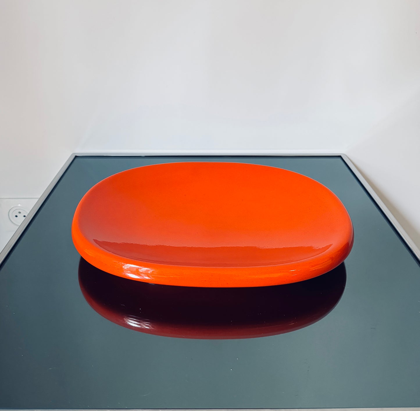 Centre de table céramique, Angelo Mangiarotti, Danese, 70s