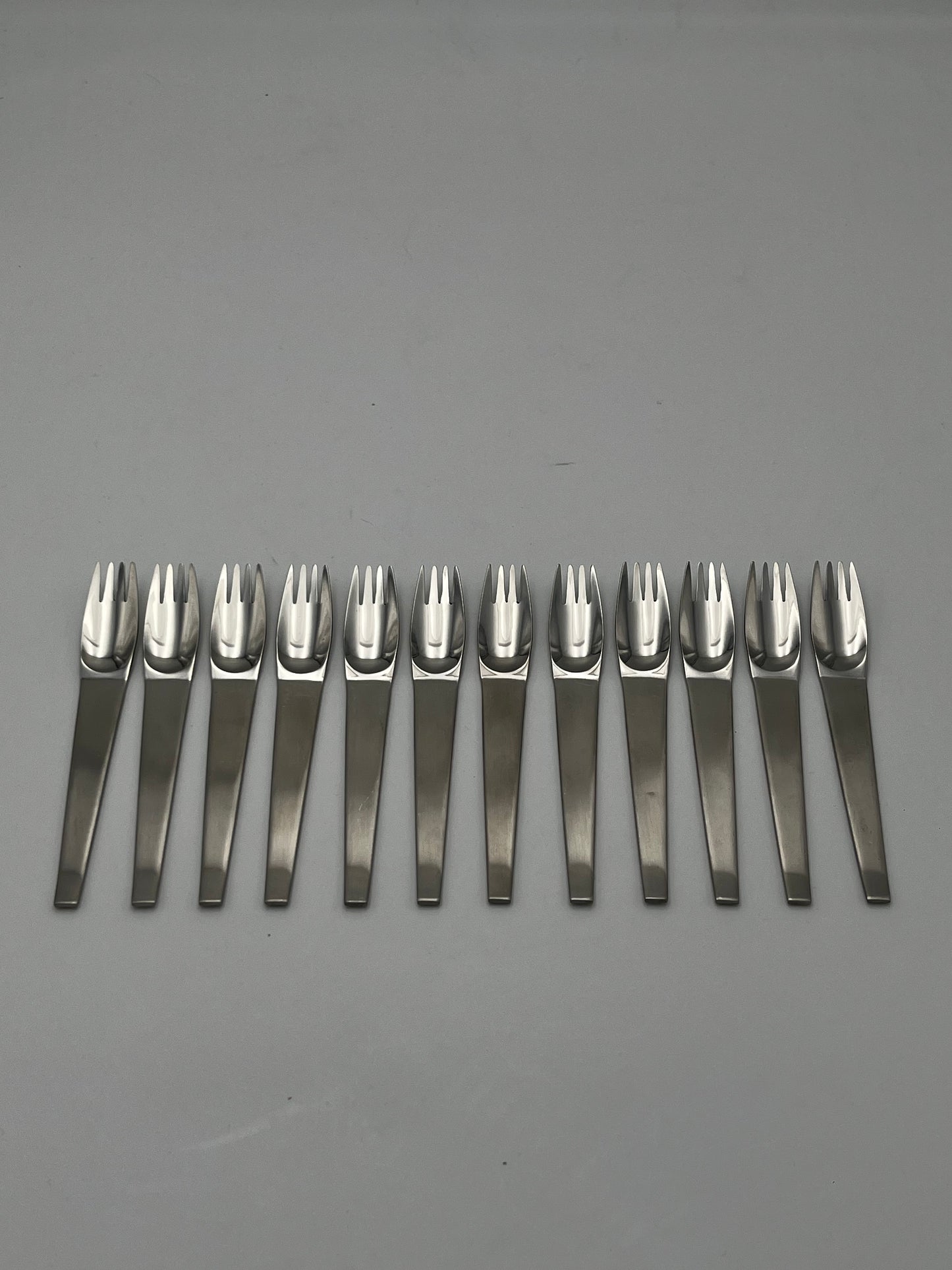 Set de Fourchettes à Dessert 13 pièces Morinox, C. Auböck, Italie, 50s