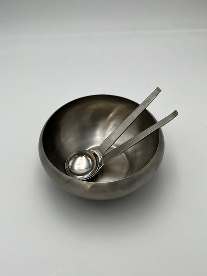 Set Saladier 3 pièces Morinox by Carl Auböck, Italy, 50s