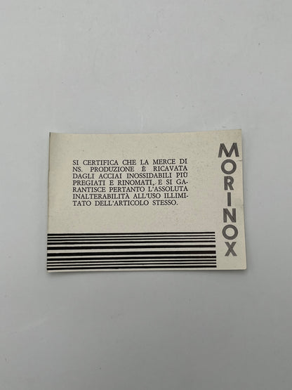 Set Saladier 3 pièces Morinox by Carl Auböck, Italy, 50s