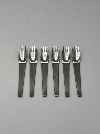 Set Couverts à Tarte Morinox, Carl Aubock, Italie, 50s