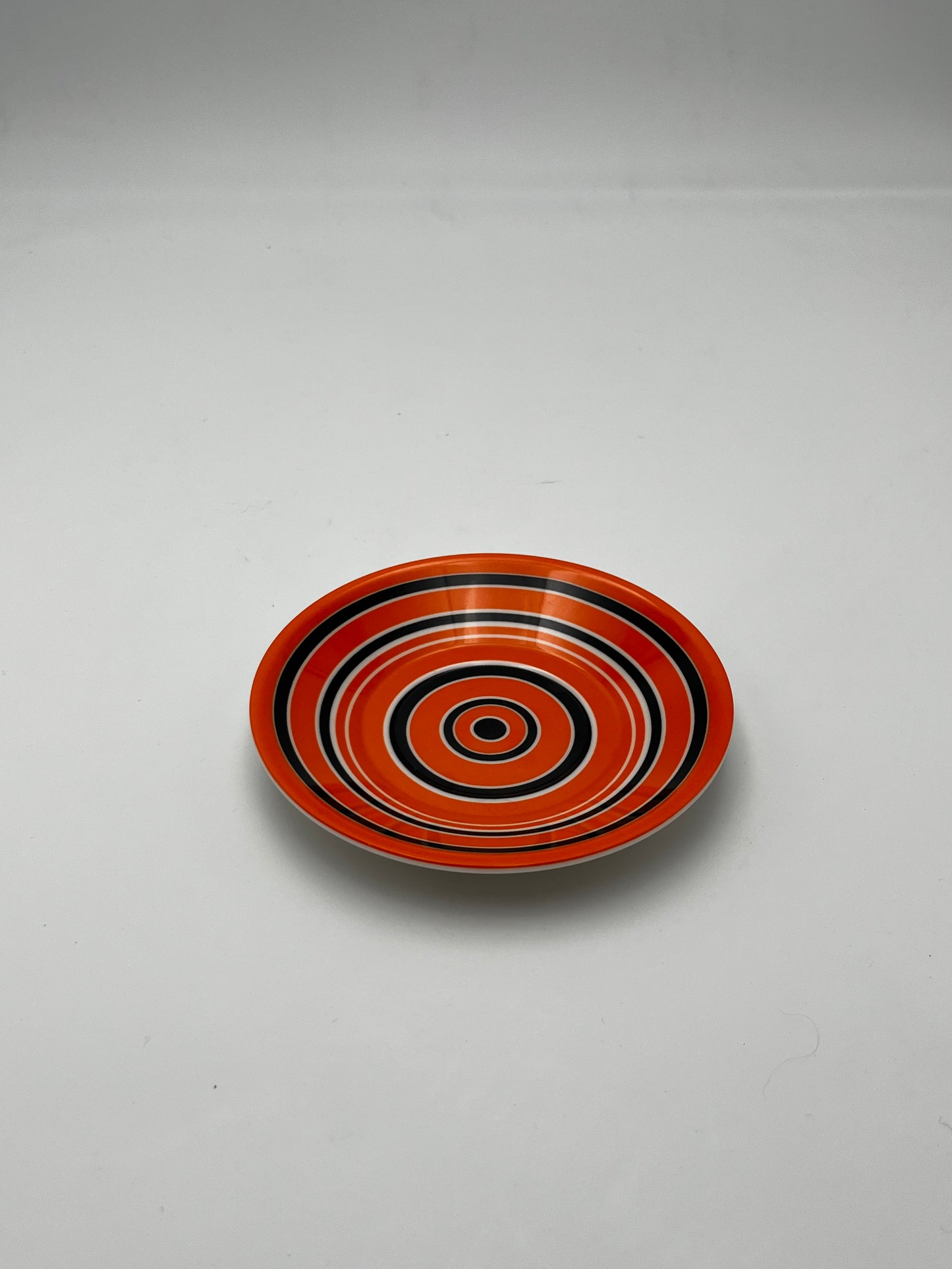 Assiettes à Rayures Ornamin, Slany, Finlande, 70s