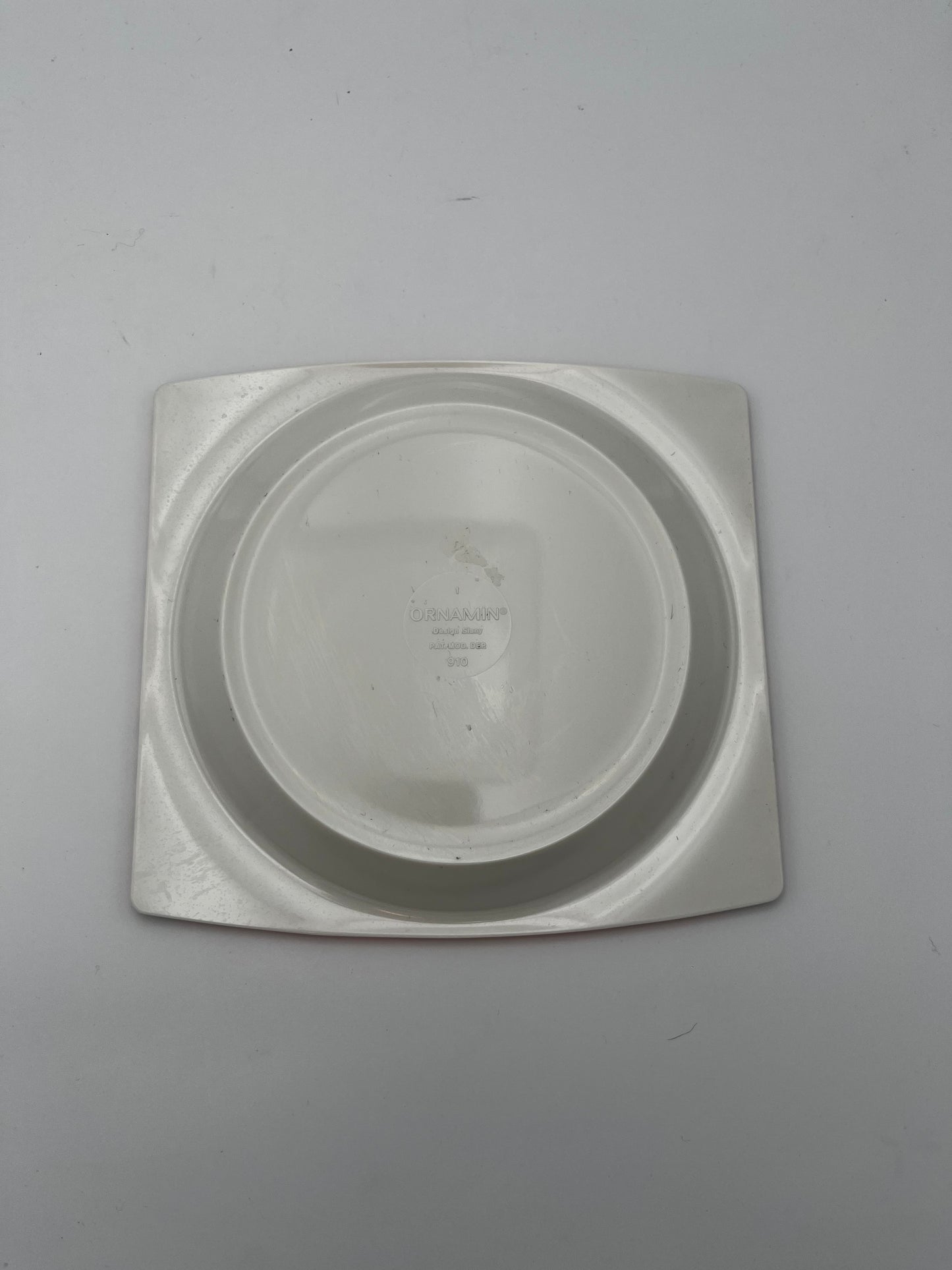 Assiettes à Rayures Ornamin, Slany, Finlande, 70s