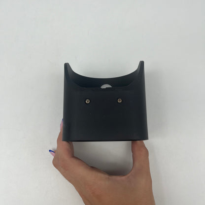 Horloge 'Optic' noire , Joe Colombo, Alessi, 70s