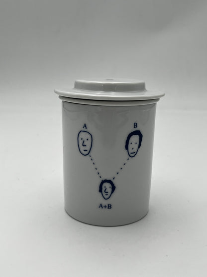 Mug et filtre thé Genetic Tales Alessi, Andréa Branzi, 1998